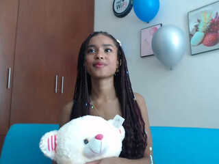 katty_ebony cool slut on the chair