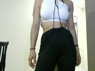 sashakissyou77 shy mummy twirling elastic ass