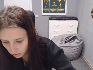 gravityfolz cute babe caresses shaved cunt