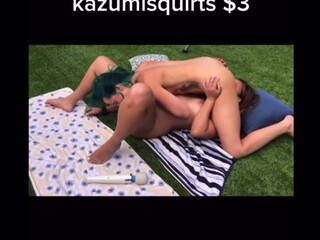 kazumisquirts onlyfans wonderful bitch jerking on webcam