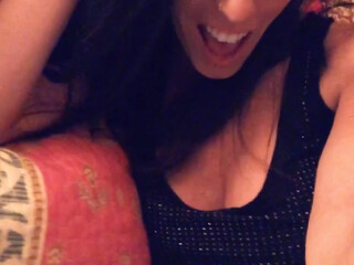 officialdavafoxx onlyfans lustful babe caresses shaved pussy