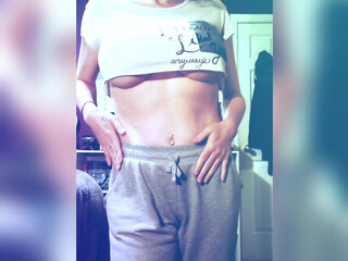 malvinaxo onlyfans redhead female caresses big tits