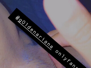 g0ldenariana onlyfans charming slut fucks both holes