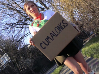 Laz Fyre onlyfans graceful devil cute consoles herself