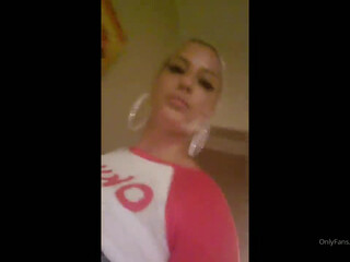 spicyj onlyfans in stockings teased pussy lying on her back