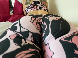 braceybella onlyfans cute slut caresses beautiful tits