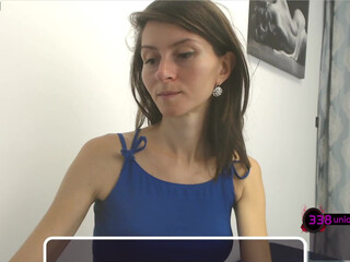 bellejai gorgeous bitch caresses big boobs