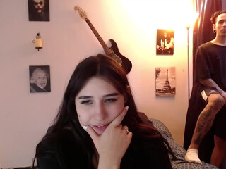 christopher_and_isabella young trash masturbates shaved pussy