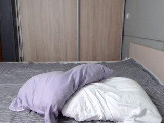 evabland cute confused lustfully communicates in fries