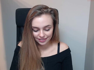 beckytras pretty chick fucks pussy with phallus