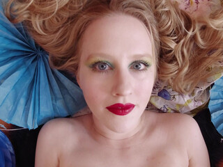 lucymuse mature fatty striking with huge tits