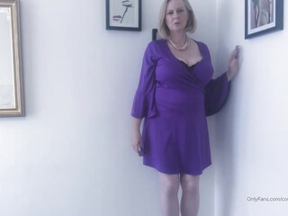 courtesananna pretty female having fun with phallus