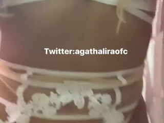 agathalira young schoolgirl erotically eats a banana