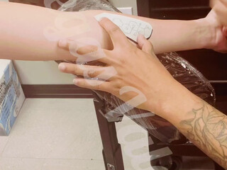 tsvegasvalentine gorgeous girl is naughty in front of a mirror