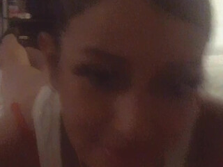 thatsmimi  sexy hottie relish sucks sex toy