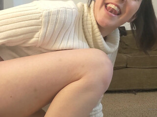 svnflowerqueen cute slut caresses beautiful tits