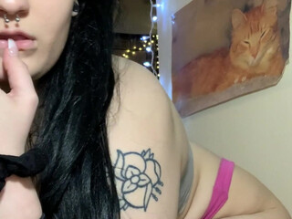 princessxxxpeacefree a doll gently masturbates the cap