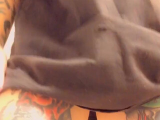 plantmamiiii cute little doll caresses big boobs