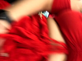 nancymiami  skinny bitch jerks pussy with dildo