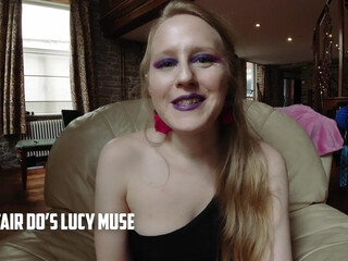 lucymuse beautiful maid masturbating cunt