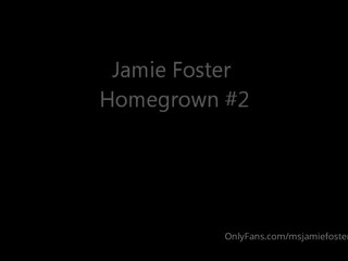 msjamiefoster slutty female gently pulls pussy