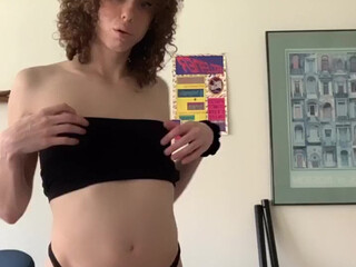 lilydemure Incendiary lady relishly masturbates both holes