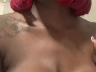 ebony mystique luxurious mare caresses hairy cunt