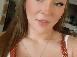 calliemurphy shy slut caresses shaved cunt