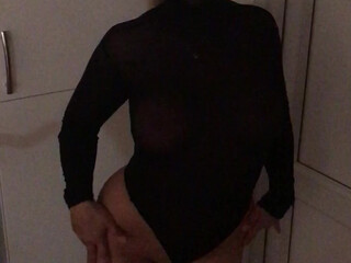 bethundressed sexy lady masturbates ass anus