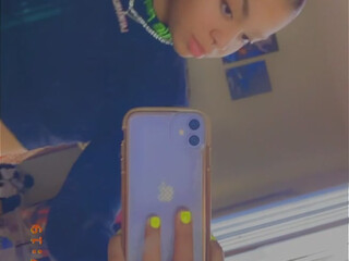 shesacenotorious busty babe fucks herself in her pussy