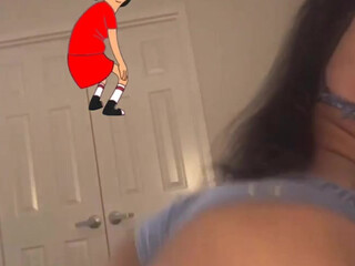 niiathefreak loves jerking off and catches the buzz from the process