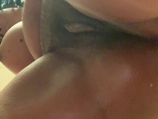 moniquebrownie with black toy