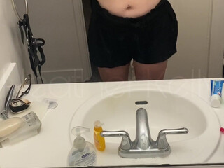 heatherkelly the insistent babe caresses her charms