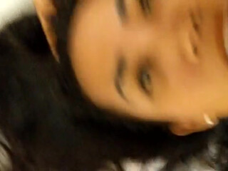 kamallababe charming whore sticks dildo in the vagina