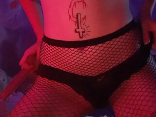 angelanarchy naughty bitch masturbates pussy sex toy