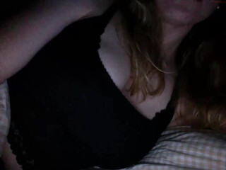 b_leable cute slut jumps on a dildo