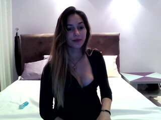 athena_pregnant exquisite mare with a tattoo shows the charms
