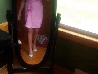 annabelleroger tiny in a mask caresses the vagina