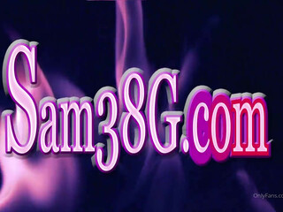 sam38 sweet and attractive babe masturbates