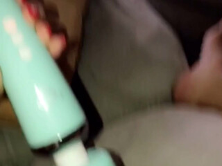 gottijul babe in stockings fucks both holes