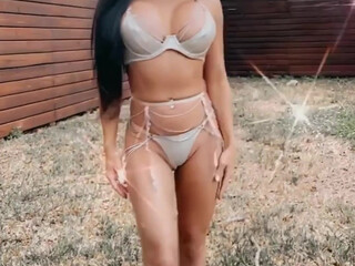 cjmiles onlyfans cute whore posing in lingerie