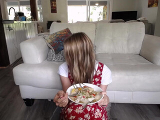 kaileeshy chubby mare in honor of the holiday shows its bust