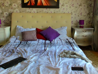 miley_me the insistent babe caresses her charms