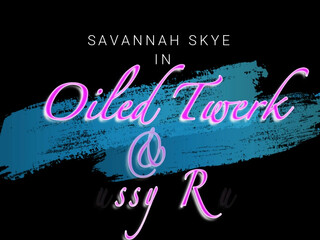 SavannahSkye  attractive slut caresses shaved cunt