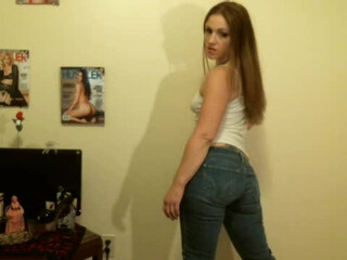 Queenchristina charming ass fucks her pussy