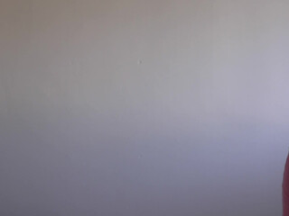 Penny busty babe masturbates shaved cunt