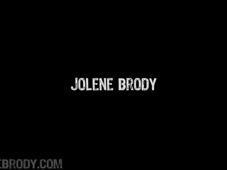 JoleneBrody  appetizing mare jerking her pussy with a phallus