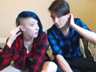 emocanadianscene experienced trash cram hand in both their holes