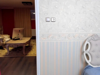 elaanna blonde female made  private  with a toy