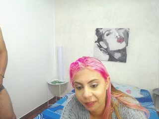 alondra_love_santi babe in stockings fucks ass